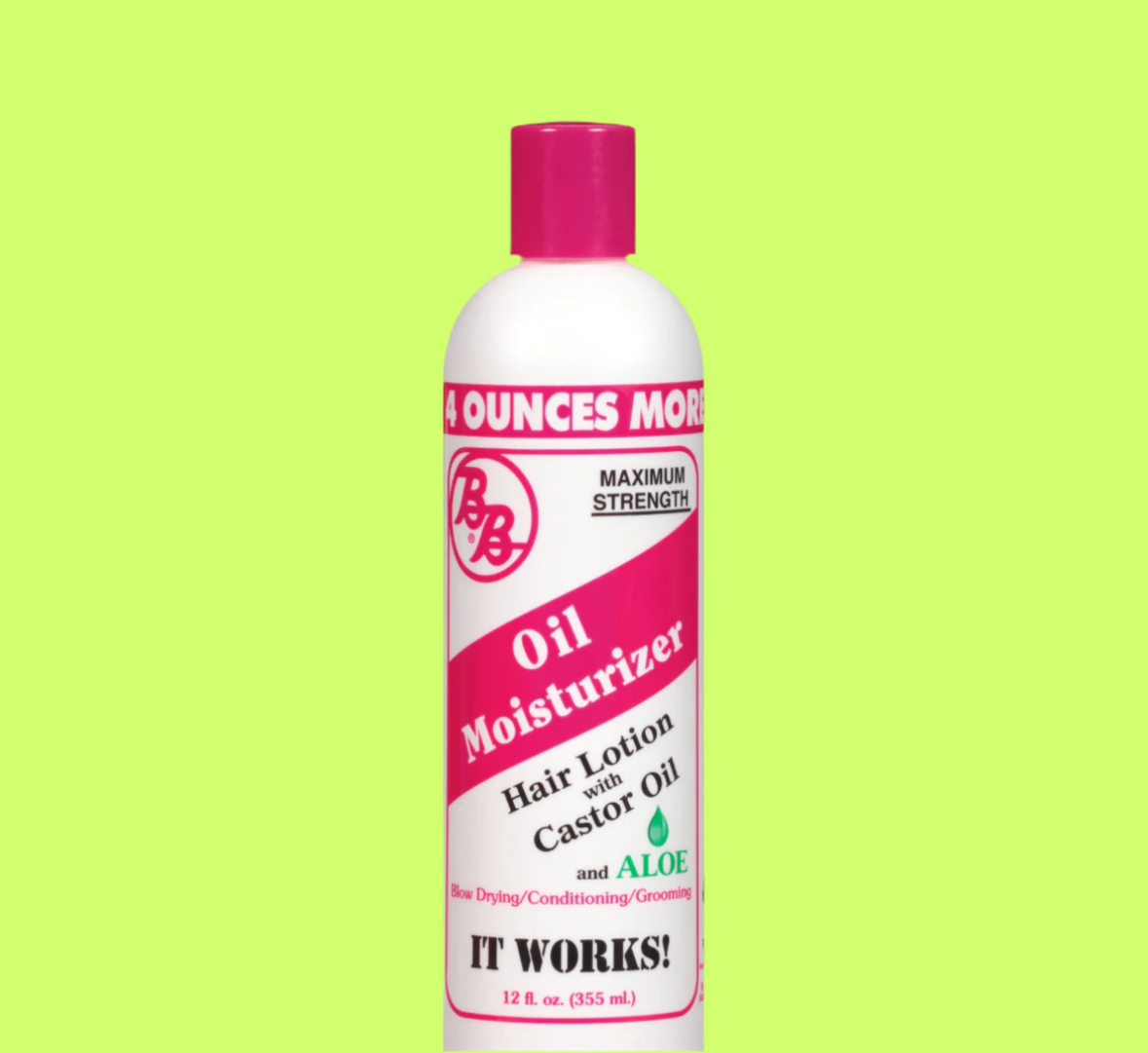 Bonner Bros Oil Moisturizer Hair Lotion with Castor Oil