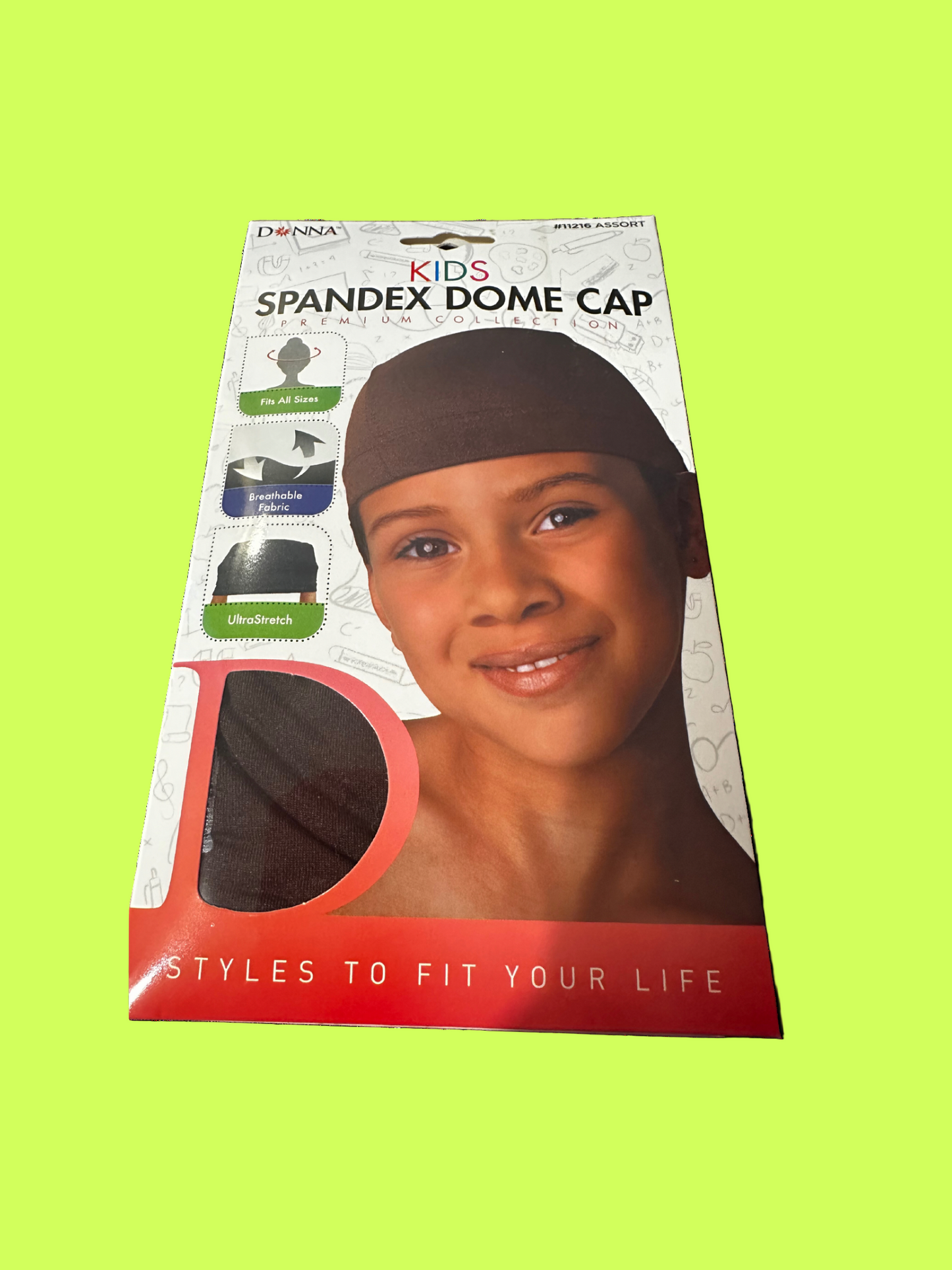 Kids Spandex Dome Cap