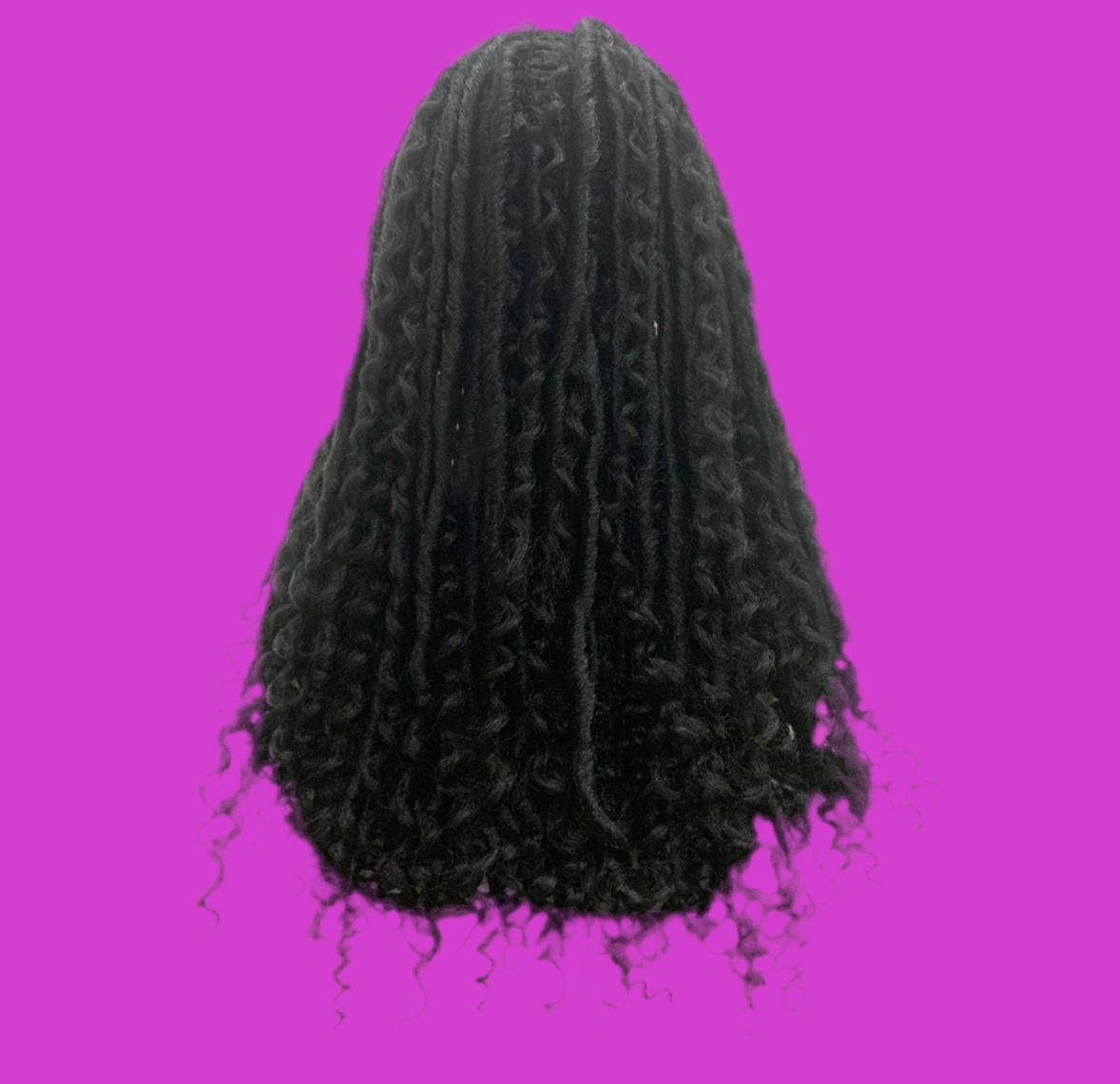 26” 4x4 Faux Goddess Locs