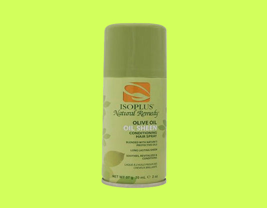Isoplus Natural Remedy Olive Oil Sheen Conditioning Hair Spray