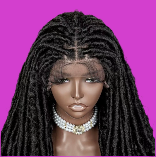 26” 4x4 Faux Goddess Locs
