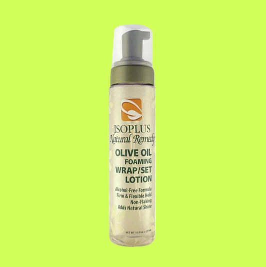 Isoplus Natural Remedy Olive Oil Foaming Wrap and Set Lotion