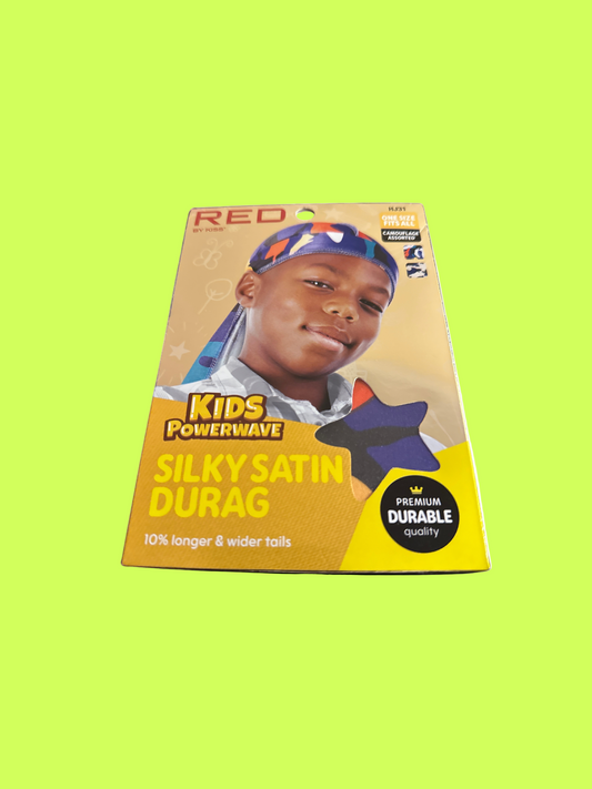 RED Kids Silky Satin Durag
