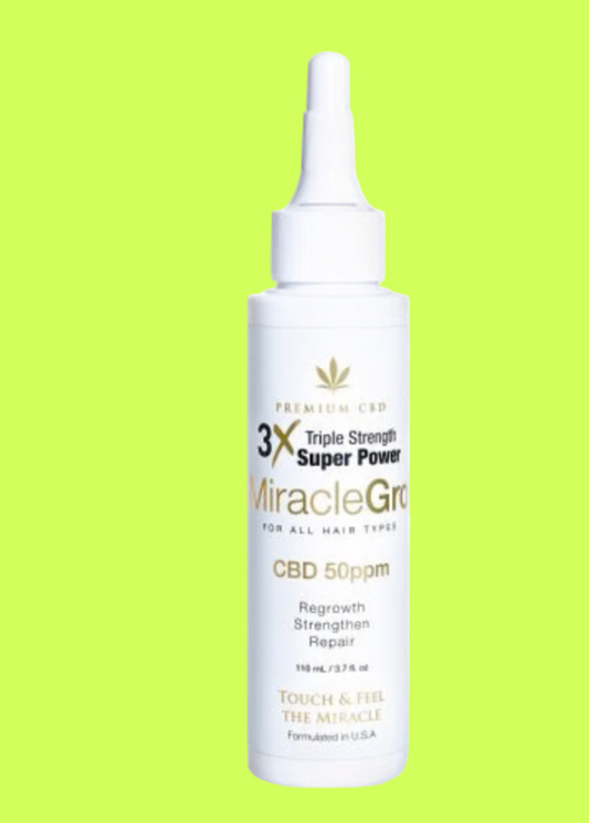 3x Miracle GRO CBD 50ppm